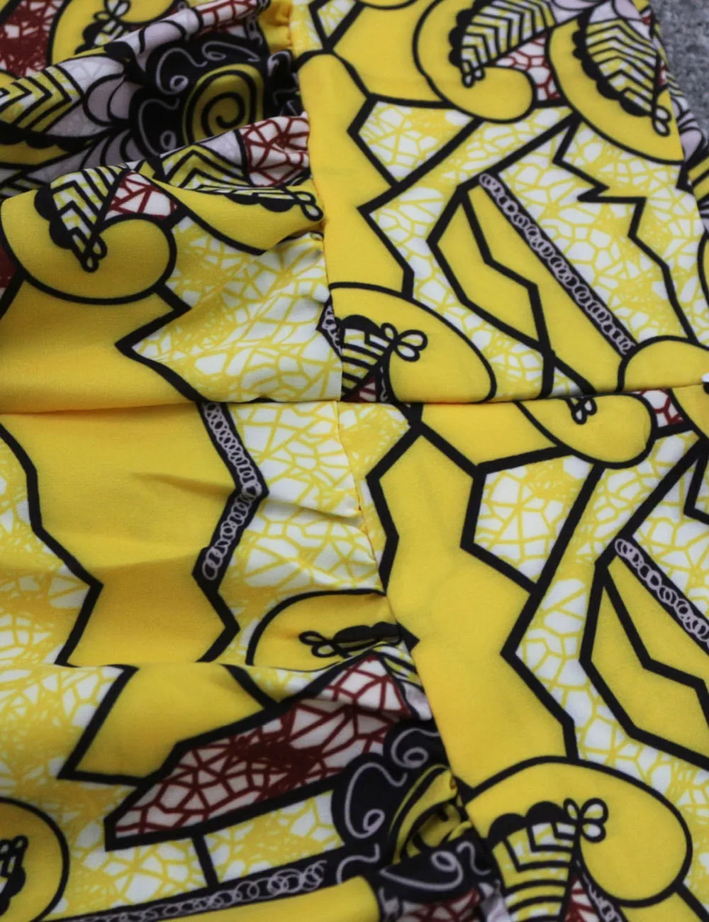 Fadzeco Дашики африканские платья для женщин Цветочный узор длинные плиссированные юбки летние богемные принты с высокой талией