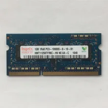 Чипсет Hynix 1 ГБ 1Rx8 10600S PC3 DDR3 1333 МГц 1 Гб памяти ноутбука модуль SODIMM ram