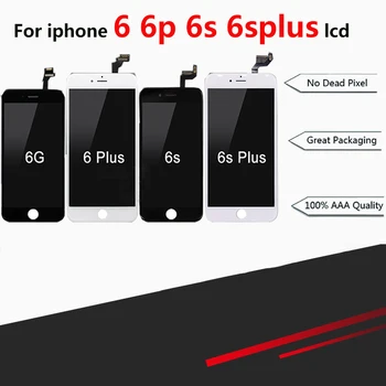 

10PCS display , suitable for iPhone 6 6 plus 6s 6s plus LCD touch screen display digitizer assembly replacement