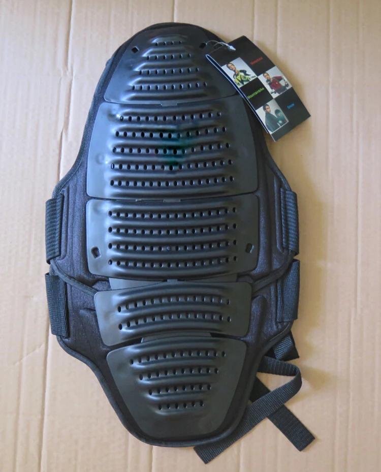 Black Motorcycle off road Motocross Cross country Racing Back Protector Body Spine protection