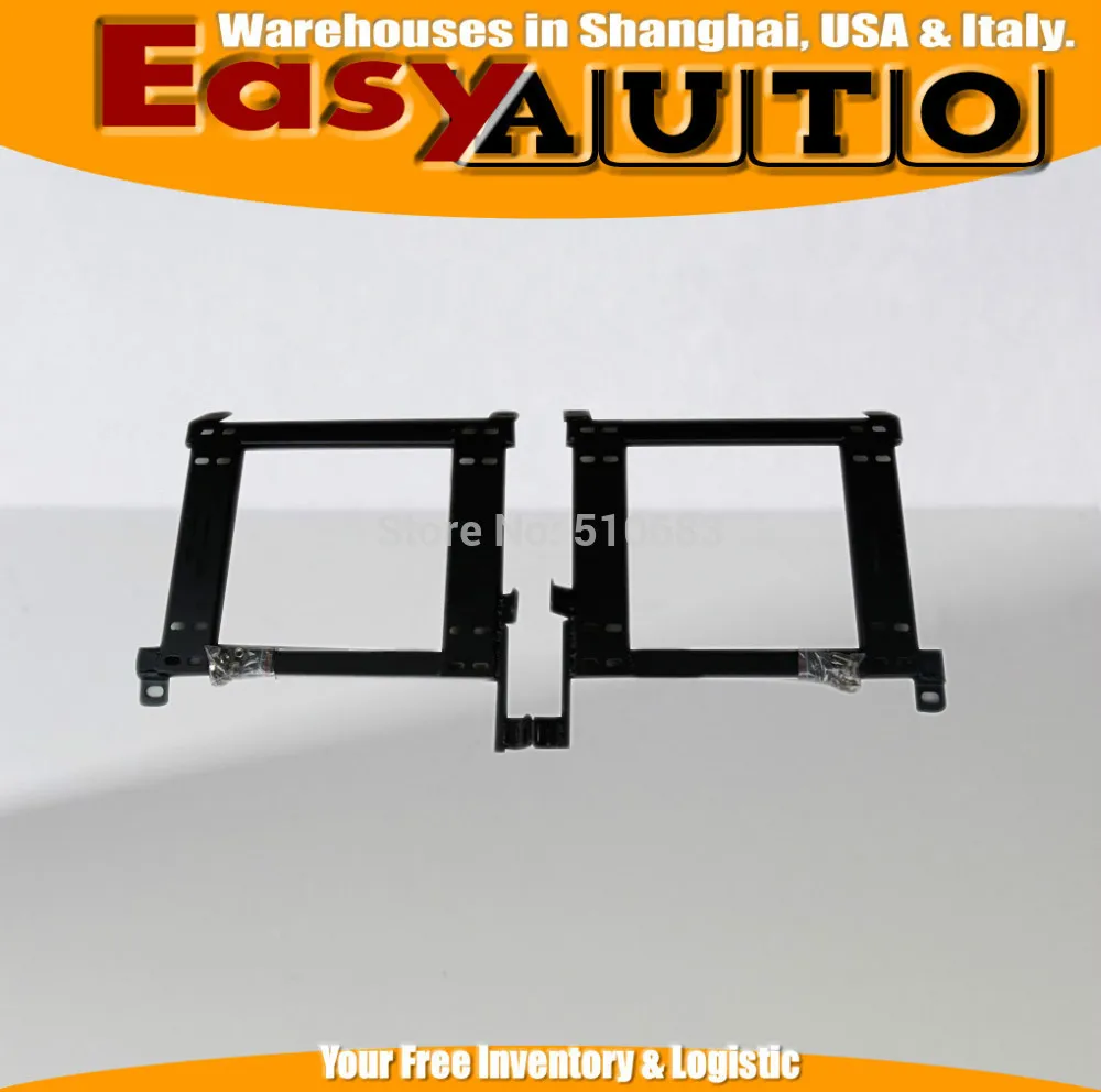 

A Pair L&R For Sub@ru Impreza 5-9 GC GD Racing Seats Auto Replace Parts Stainless Iron Strength Seat Brackets Seat Base Mounting