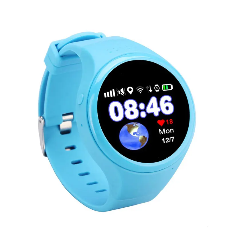T88 Детские умные часы телефон детские круглый экран MTK2503 2G наручные SOS WiFi gps