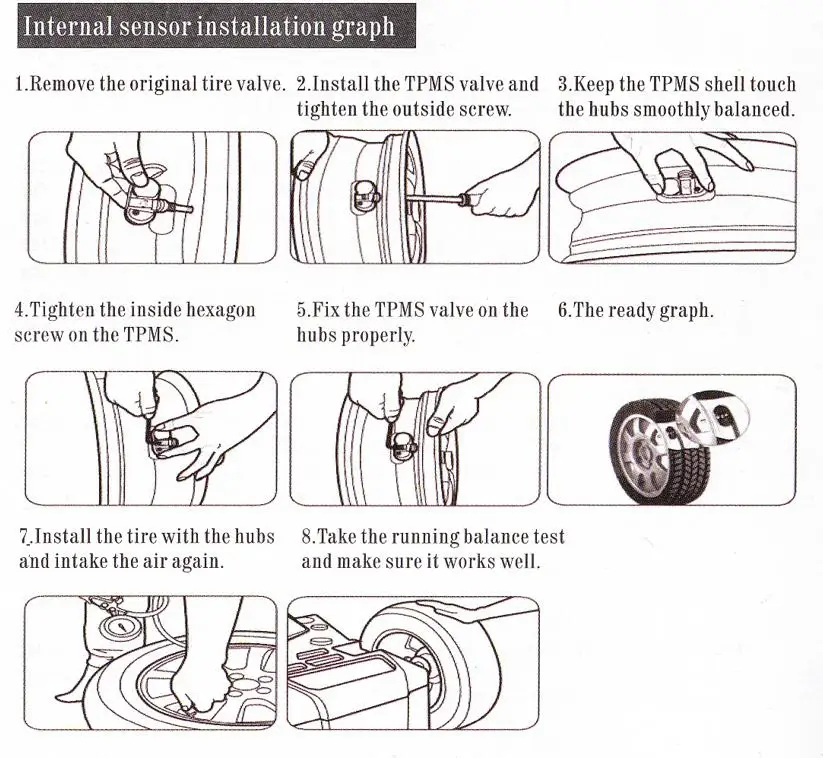 internal sensor install