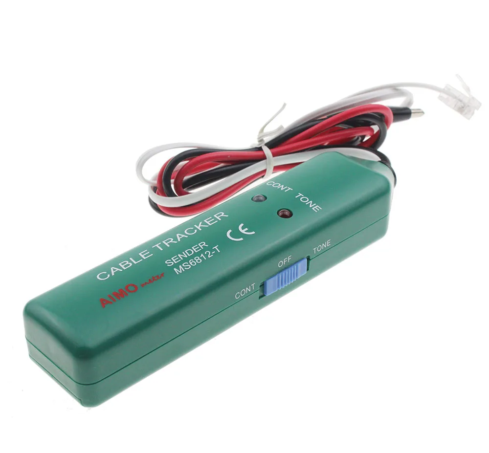 Профессиональный тестер сетевого кабеля MS6812 LAN для UTP STP Cat5 Cat5E Cat6 Cat6E RJ45 RJ11 трекер