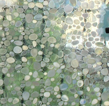 Трехмерная стеклянная оконная пленка для декора статического Cing высокого качества 3d лазерная оконная наклейка стеклянная фольга ПВХ наклейка s Fenetre - Цвет: 3D Stone