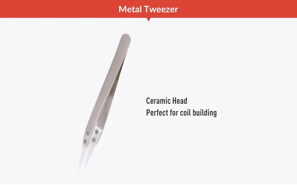 prebuilt coil ceramic tweezer rda cotton-4