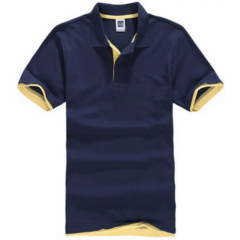 Новая брендовая мужская рубашка поло размера плюс XS-3XL, мужская хлопковая рубашка с коротким рукавом, брендовые майки, мужские рубашки поло