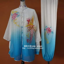 Customize Tai chi clothing Martial arts suit kungfu uniform taiji clothes embroidery for women men boy girl kids adult children