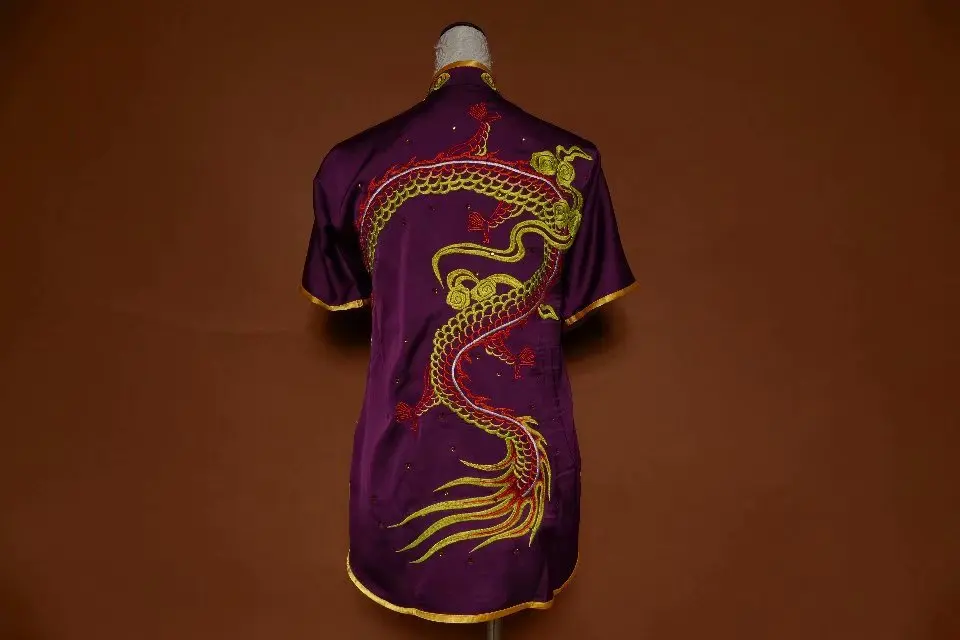 Wushu taichi одежда тайцзи changquan Униформа боевые искусства соревнования вышитые