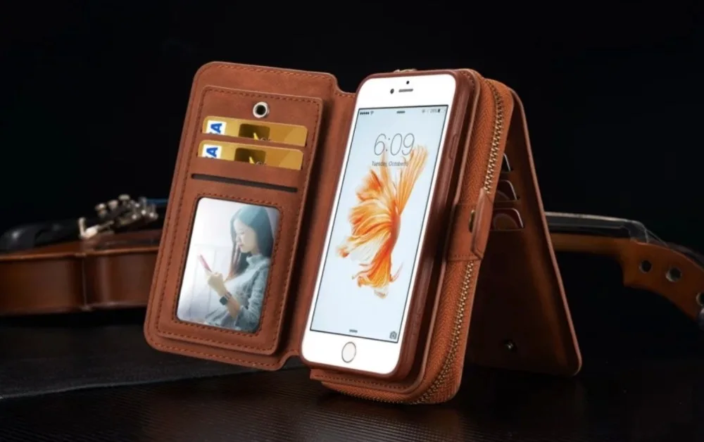 fashion luxury leather phone cases for iphone 6 6s i6 plus cover