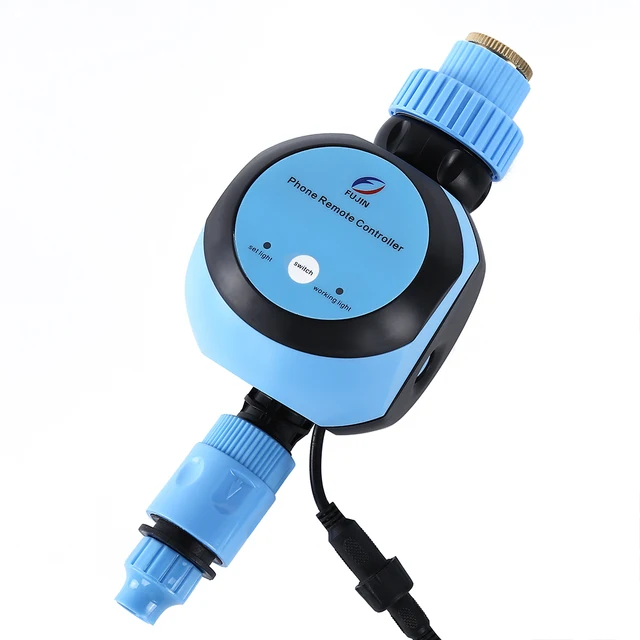 Phone Remote Water Timer Smart Electronic Garden Irrigation Controller Watering System Solenoid Valve Suitable for IOS/Android