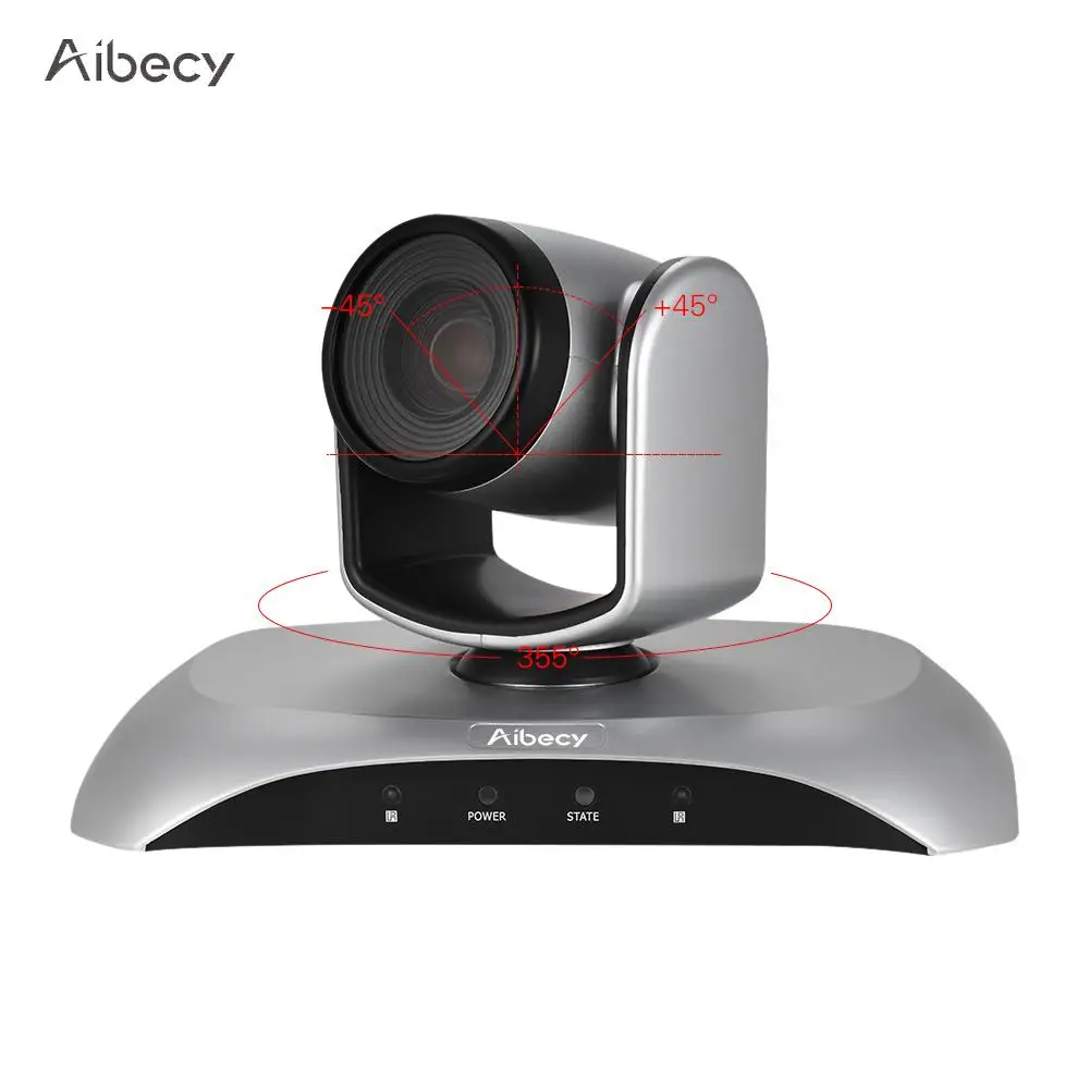 Aibecy 1080P HD USB видеокамера s видео конференц-камера Конференц-камера s10X оптический зум AF с инфракрасным пультом дистанционного управления