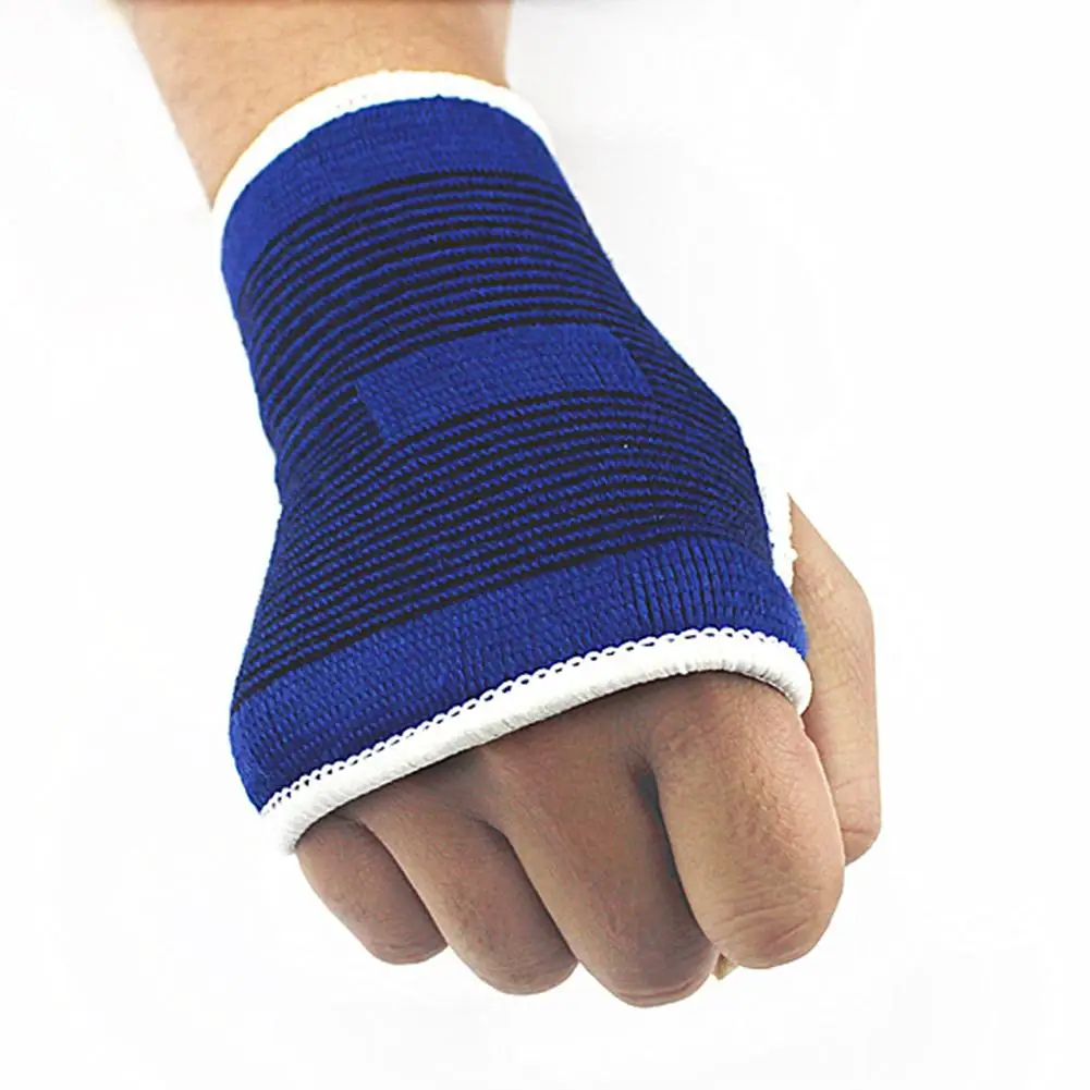 

2pcs Weight Lifting Straps Over Thick Strong Cotton Gym Padded Hand Bar Grip With Wrist Support Weight Lifting Gloves