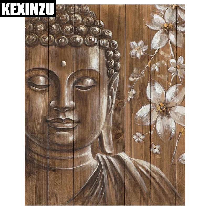 

5d Diy Diamond Painting Religion Diamond Mosaic Crafts lotus Buddha Inlaid Decorative Painting Square Full Diamond Embroidery