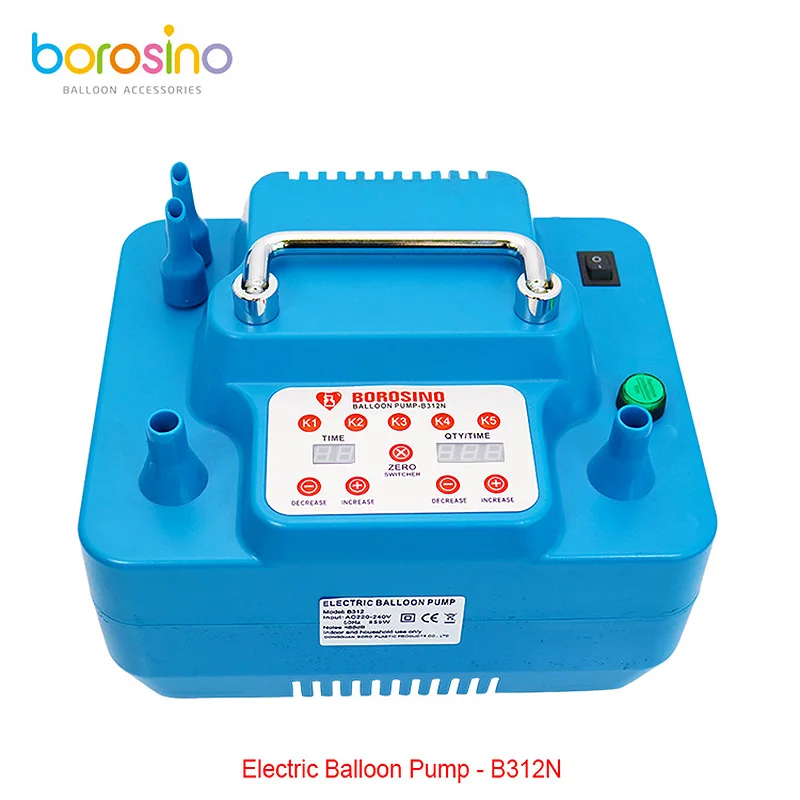 

Free shipping for B312N Electric Balloon Inflator 800W Timer and quantity account function with 5 shortcut key for memory