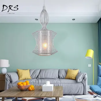 

Nordic Chandelier Ceiling Lighting Industrial Restaurant Hanging Lamp Creative Iron Chandelier Luminaire Industriel Lamparas