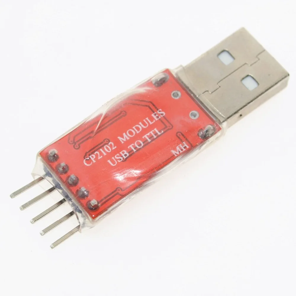 CP2102 USB 2,0 для UART ttl 5PIN Соединительный модуль последовательный преобразователь