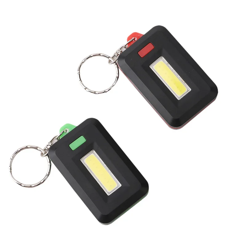

Mini Lamp Key Chain LED Flashlight Light Ring Keychain Lamp Torch Keyring Key Finder Find Lost Keyrings Random Color