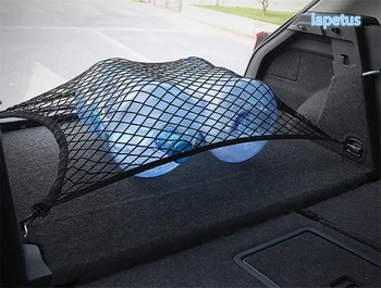 

Lapetus Accessories For Volkswagen T-Roc T Roc 2018 - 2020 Rear Trunk Storage Cargo Luggage Elastic Mesh Net Holder With Hooks