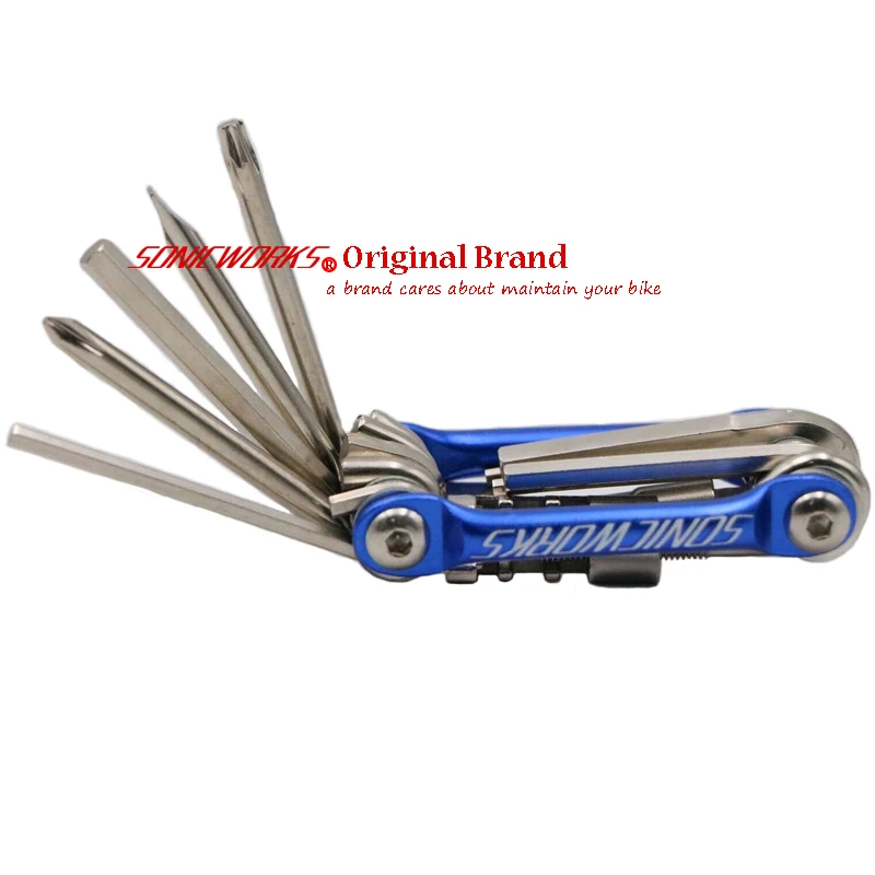 11 In 1 Multifunction Bicycle Repair Tools Set Portable Steel Wrench MTB Road Bike Pro Maintain Ferramenta Cycling Tools SW0014 (8)