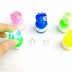 UainCube Arts & Crafts бриллианты светящиеся марки милые Мультяшные игрушки узор мигающий штампы подарки для детей/детская живопись