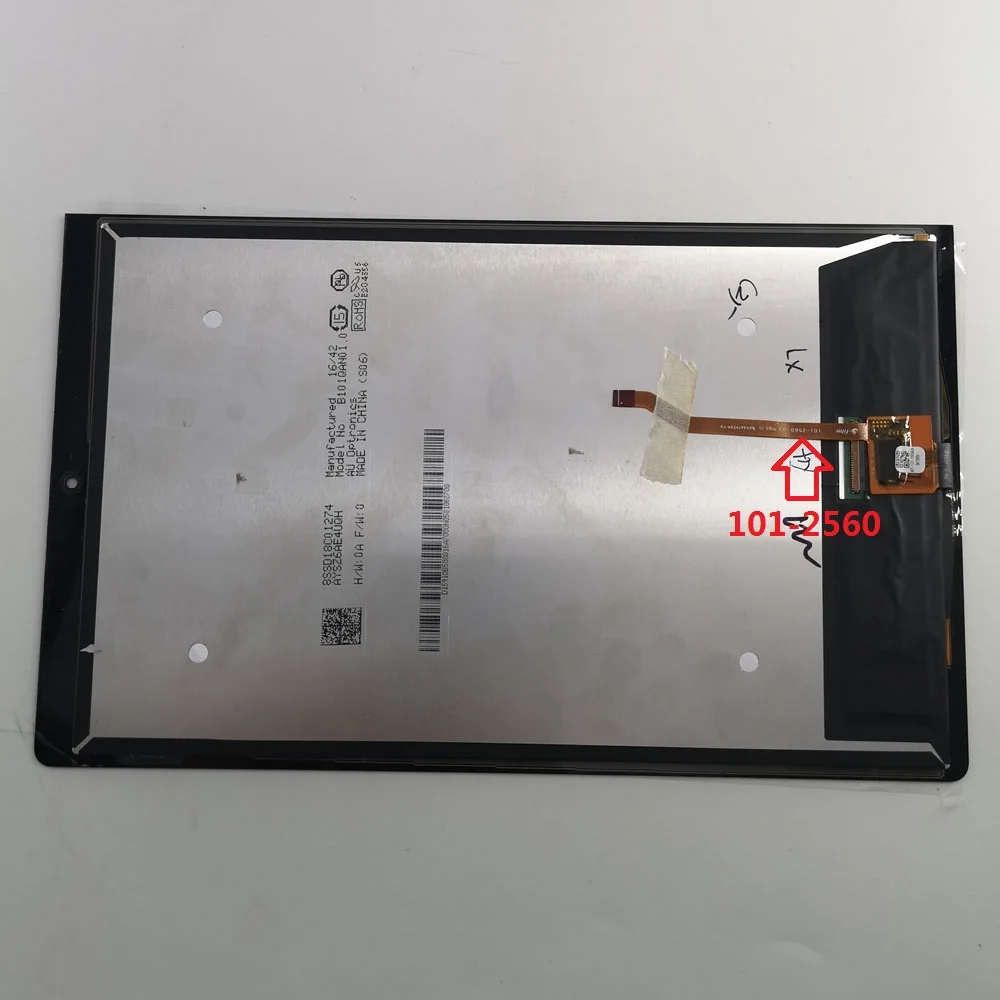 10 1 &quotЖК дисплей с матрицей сенсорный экран дигитайзер датчик для Lenovo YOGA Tab 3 Plus X703L
