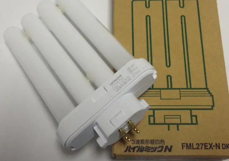 HITACHI FML27EX N DK 27W cfl компактный Флуоресцентный светильник FML 27EX 5000K Нейтральная белая