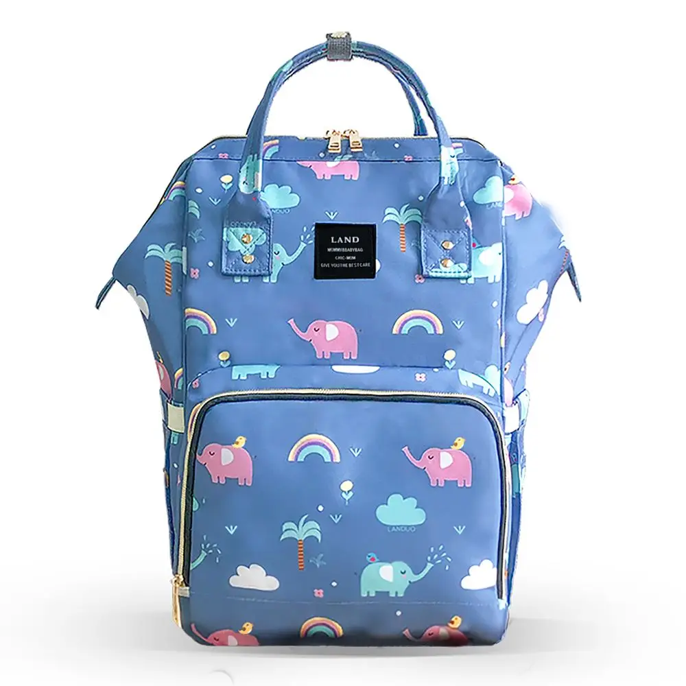 LAND Новая цветная Детская сумка для подгузников, модная сумка для мамы, подгузник для беременных, Большая вместительная сумка для малышей, дизайнерский рюкзак для путешествий - Цвет: A4