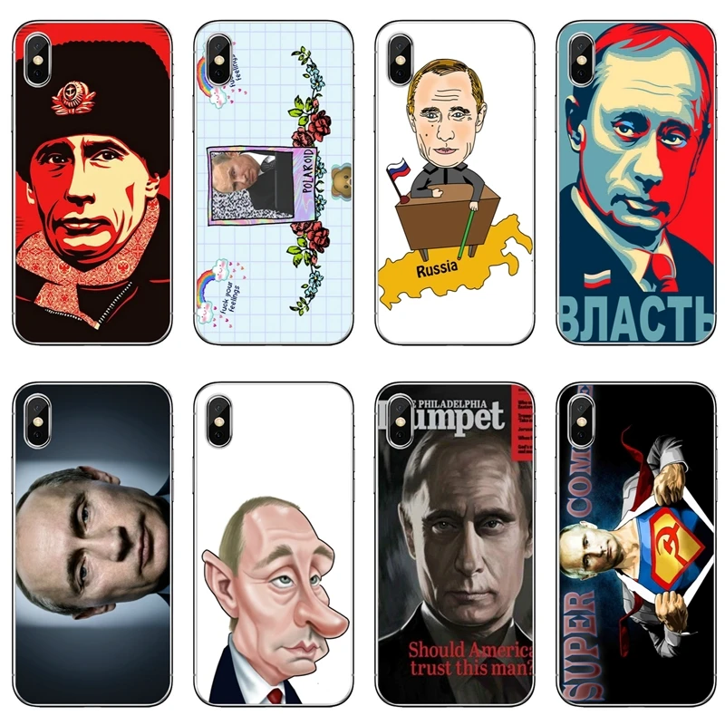 

Vladimirovich Putin russian For Huawei Honor 10 9 Lite 8 8C 8X 7C 7X 7A 6C pro 6 Play 6X 6A 5A LYO-L21 V8 V10 case Soft cover