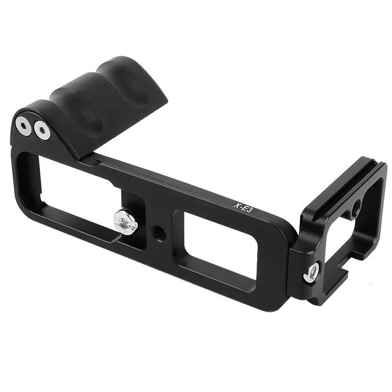 JINTU Metal Vertical QR Quick Release L Bracket Camera Mount Grip For FUJIFILM Fuji XE3 X-E3 Mirrorless camera