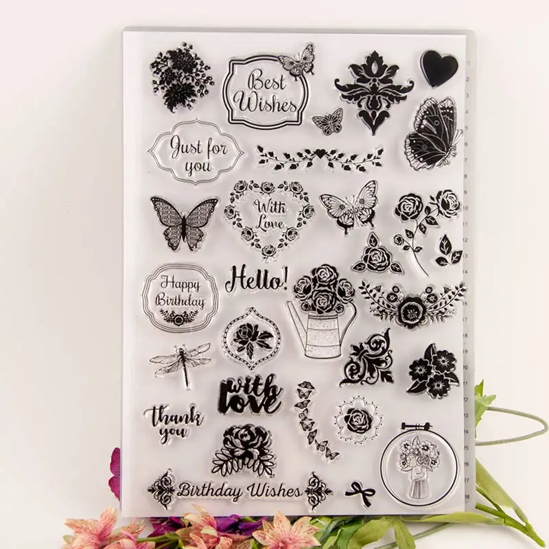 

NCraft Clear Stamps N1459 Scrapbook Paper Craft Clear stamp scrapbooking