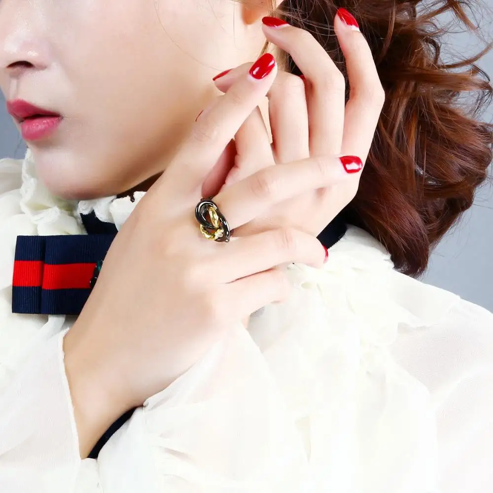 DreamCarnival 1989 Infinity Vintage Rings for Women Blinking CZ Anniversary Gift Anillos Unisex Boy Girls Frauen klingeln SR299