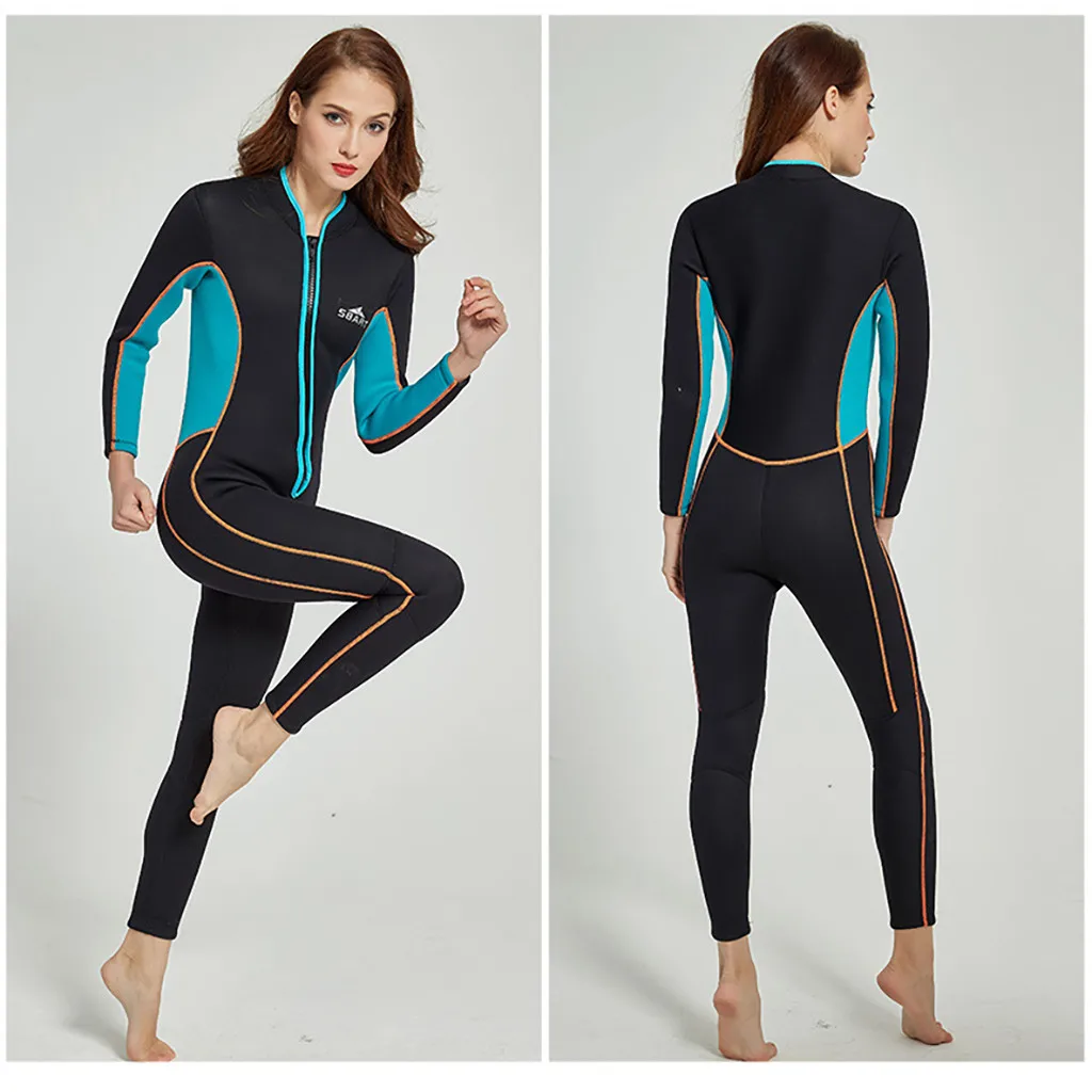 Womail, мужская и женская соединённая одежда для серфинга, медузы, одежда для дайвинга, 3 мм, длинный рукав, Солнцезащитная теплая одежда для серфинга