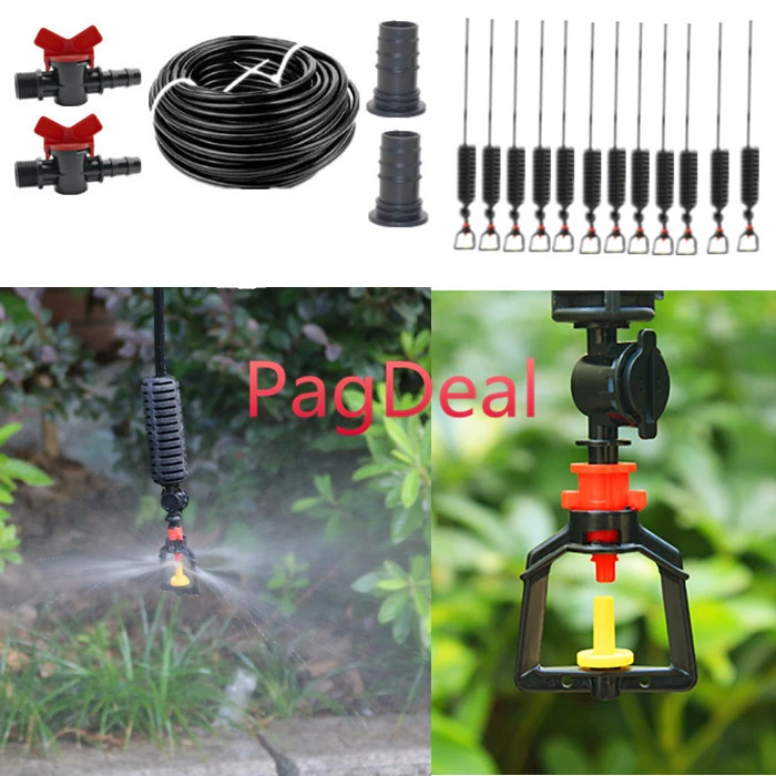 hanging square rotate sprinkler set4