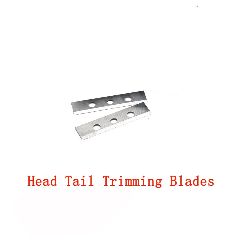  ALLSOME Double Edge Trimmer Banding Machine Set Wood Head and Tail Trimming Blades HT2442-2443+