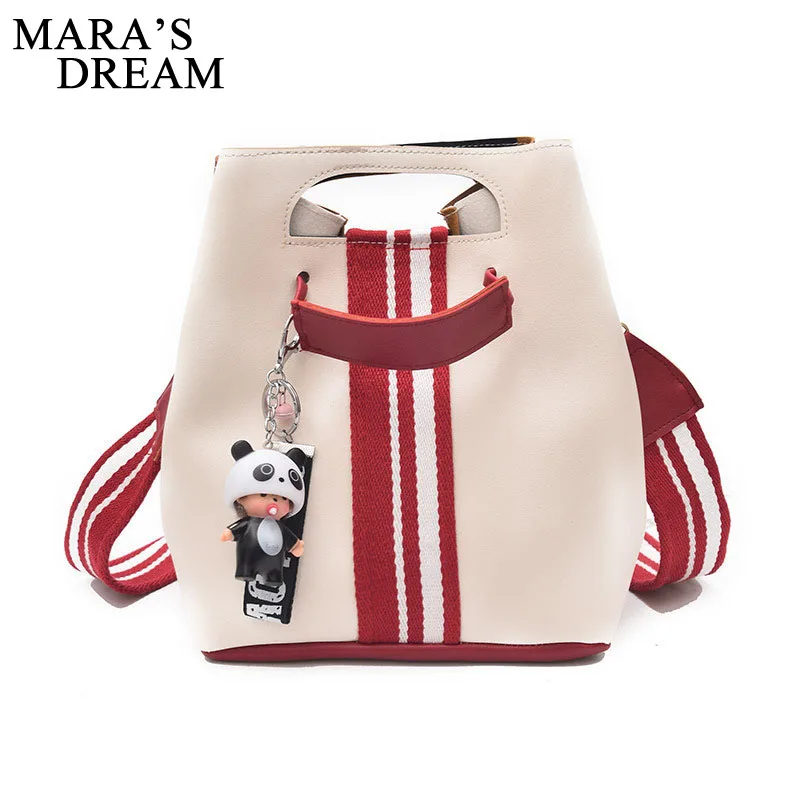 Mara's Dream 2018 женская сумка ведро модные женские сумки мессенджеры вместительные