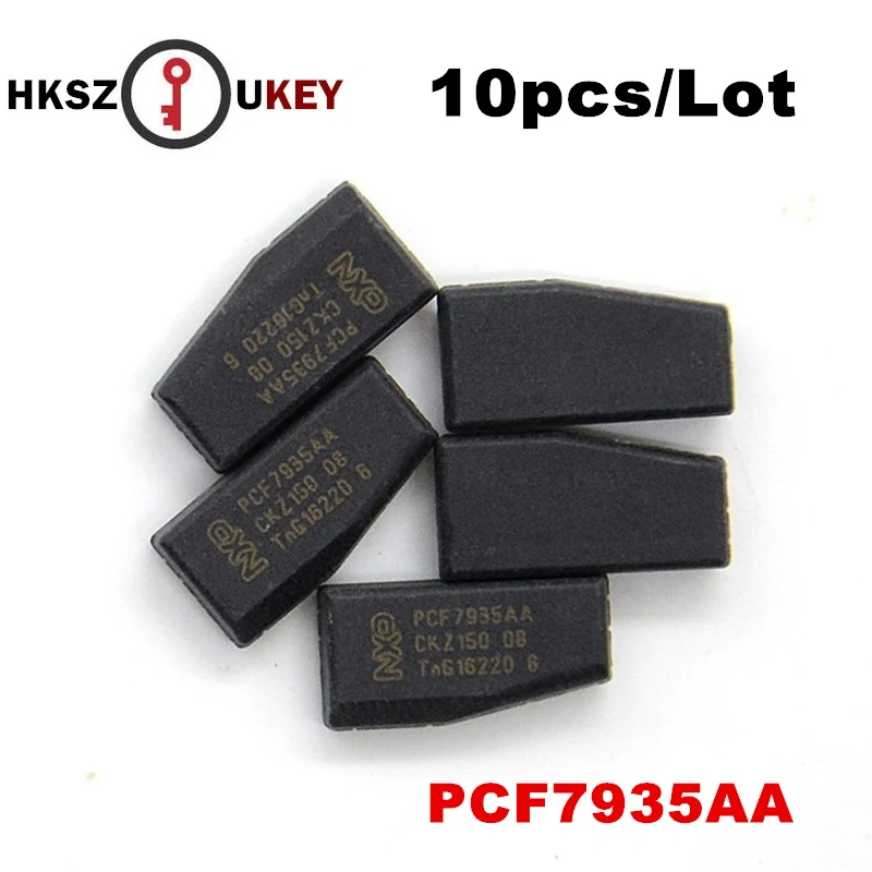 HKSZUKEY оригинал A + качество ID44 PCF7935AS PCF7935AA транспондер чип PCF 7935 как pcf7935 углерод