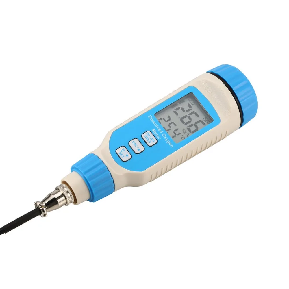 

SMART SENSOR AR8010 Dissolved Oxygen Meter Water Quality Tester Monitor for Aquarium Handheld Temperature Sensor 0-20.00mg/L New
