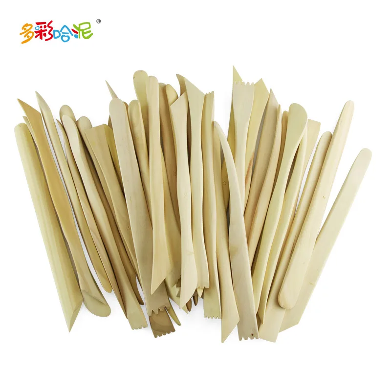 

38Pcs/Set Wood Clay Tools Clay Renovation Knife Pottery Handmade Quality DIY Art Sculpture Sludge Embryo Model Artistic Creation