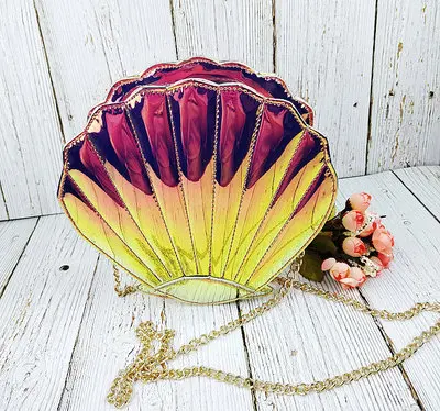 Bandoulière lavande À Cuir Chaîne Clair corps Partie En Pour Coloré Coquille Sacs 2018 Petite Casual Rose Pu Messenger Femmes La vert Croix 6tnHqIwTW1
