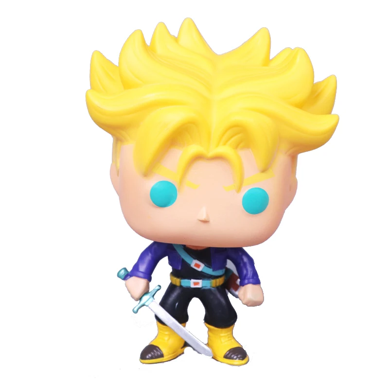 

FUNKO POP Anime Dragon Ball Z SUPER SAIYAN TRUNKS action figure toys Collection model for the children's birthday gift