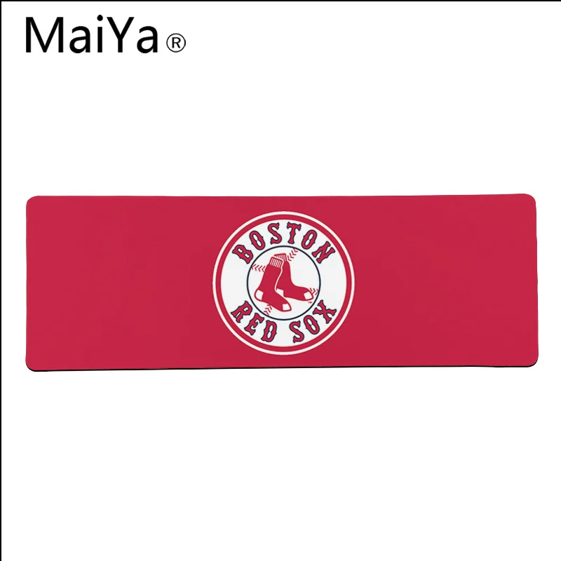 Maiya высокое качество Boston Red Sox уникальный настольный коврик игровой коврик для мыши большой коврик для мыши клавиатуры коврик - Цвет: Lock Edge 30x80cm