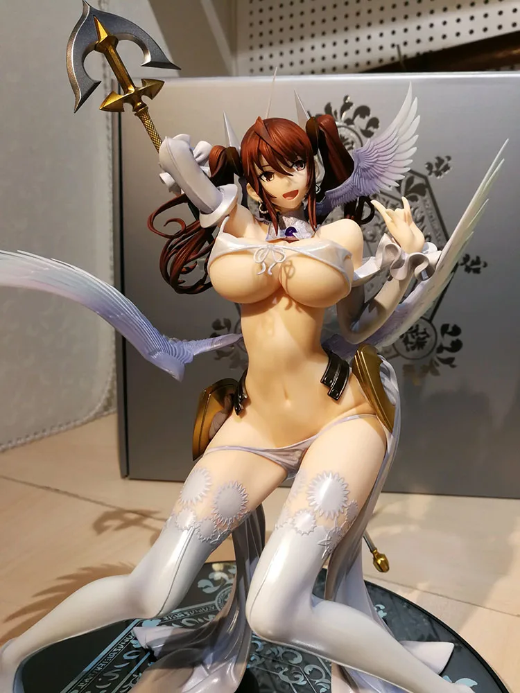 New Native Sexy Figures Raita Pure white Magical Girl Kuramoto Erika PVC Action Figure Collection Model Toys Sexy Angel Dolls