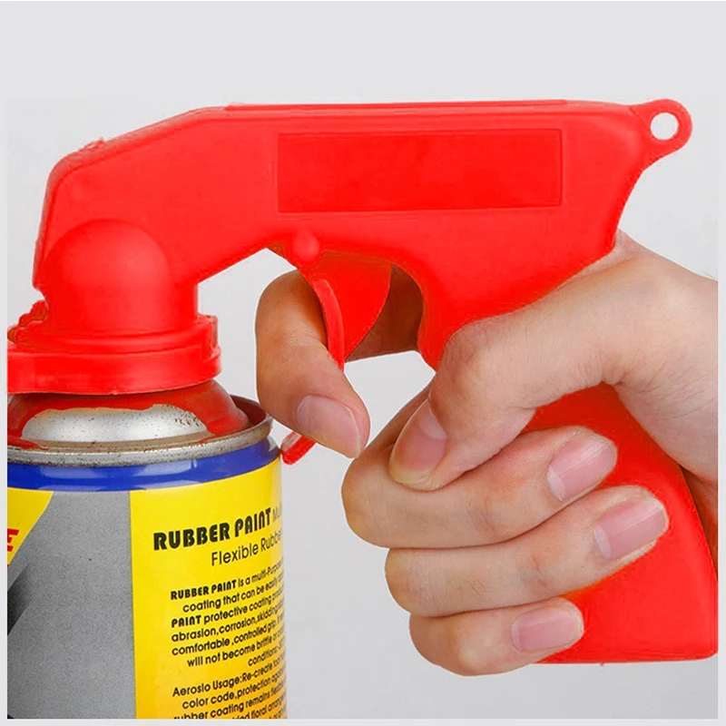 Spray Adaptor Paint Care Aerosol Gun Handle with Full Grip Trigger Locking Collar Car Maintenance Painting Tool |