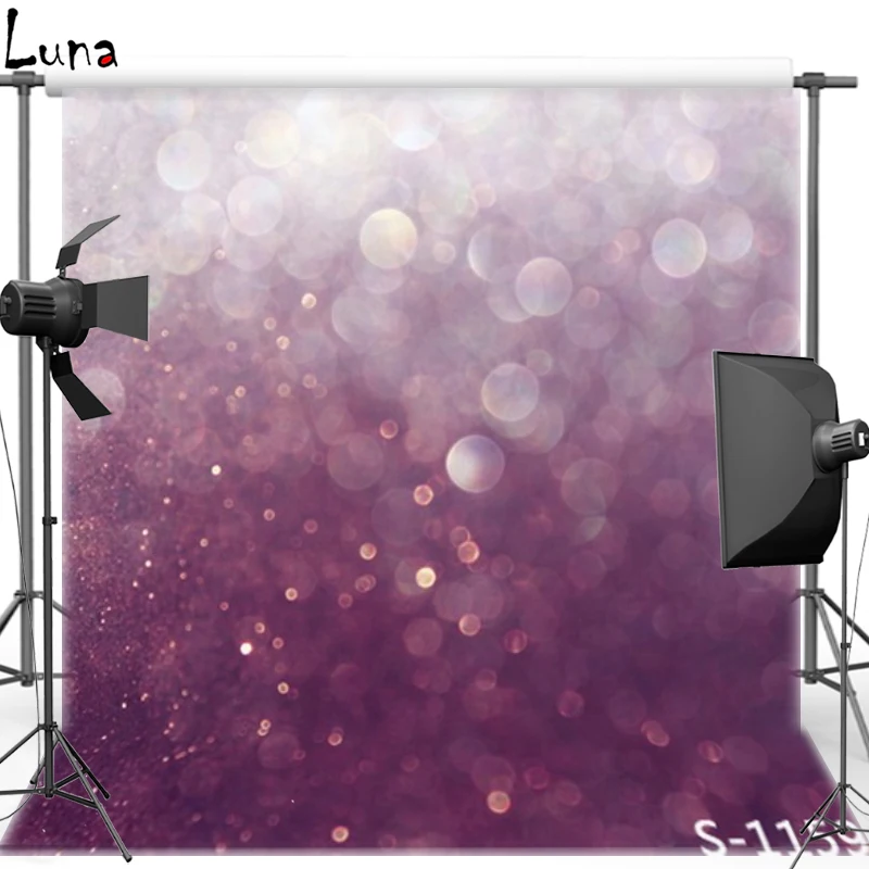 

Purple Sparkle Vinyl Photography Background Shimmer Oxford Backdrop For Wedding photo studio 1159