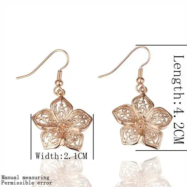 Хит продаж новинка серьги с австрийским кристаллом цветок lp капли joyas SMTPE058|crystal drop