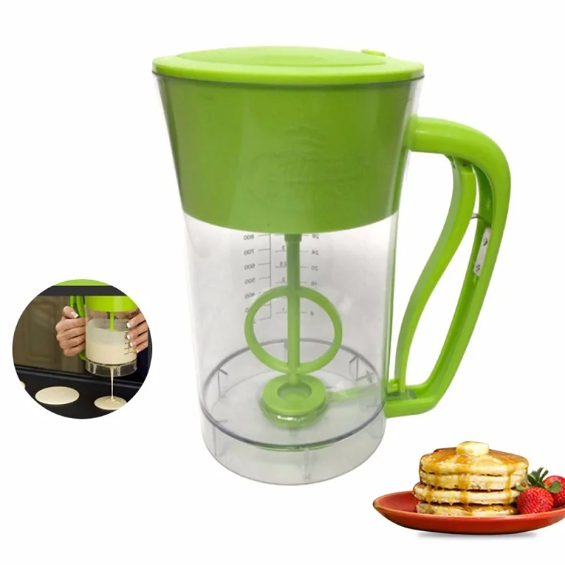 

New Fast Automatic Kitchen mixing Pancake Maker Express Pancake Batter Dispenser Cupcake Baking Essentials Cake Batter