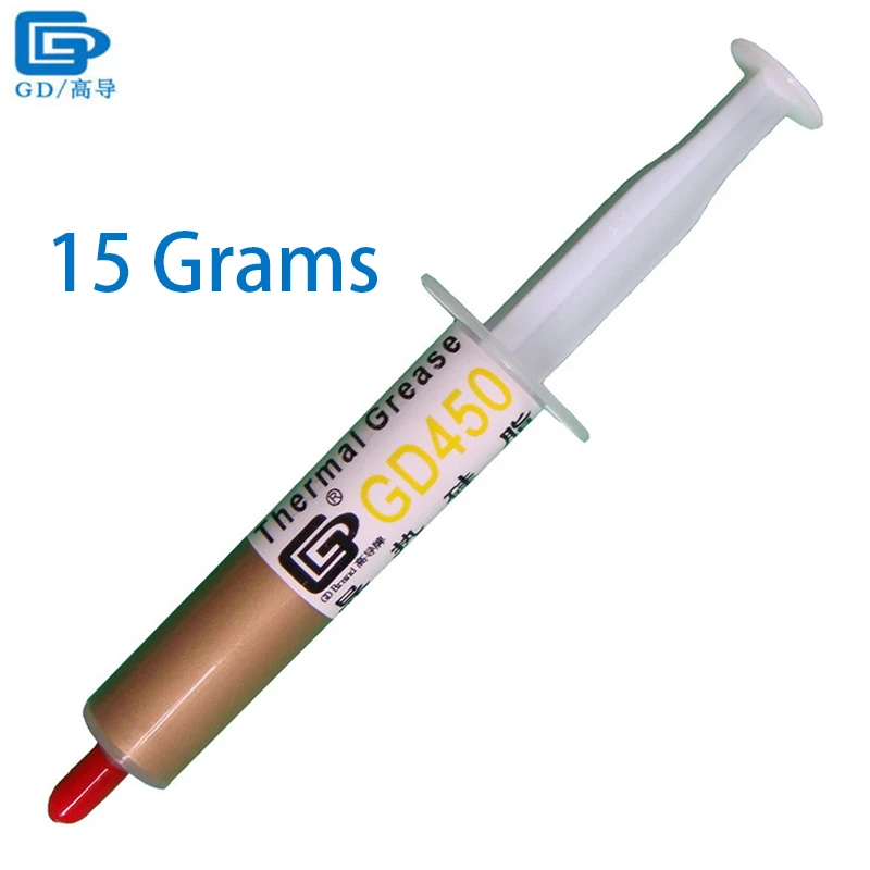 GD450 จาระบีแบบเหนี่ยวนำความร้อนซิลิโคนปูนปลาสเตอร์ Heat Sink Compound