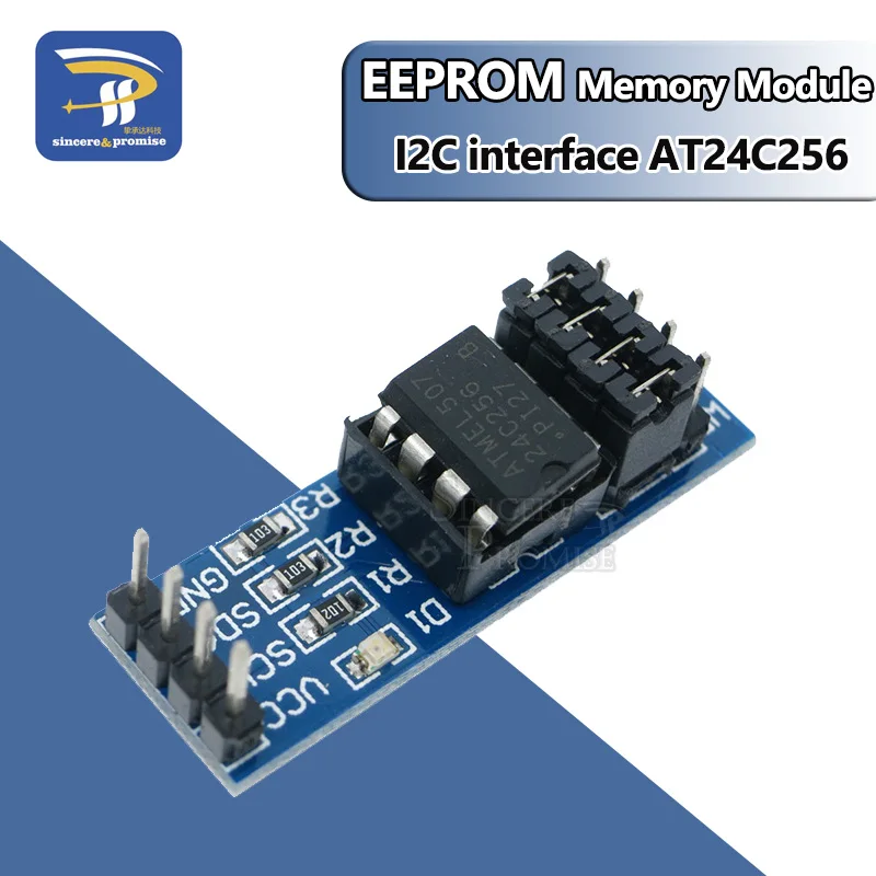 

AT24C256 Memory Module I2C Interface EEPROM Memory Module