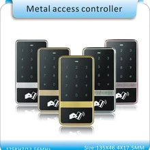 Высококачественная металлическая оболочка 10 кристальная бирка+ радиокарточка система контроля доступа RFID/EM Контролер карты доступа